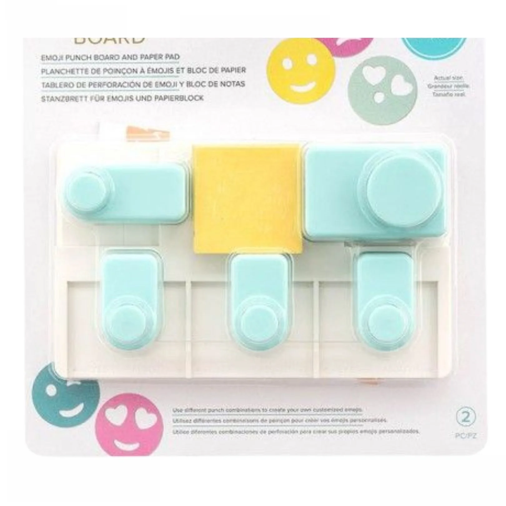 Emoji Punch Board / Tabla Para Hacer Caritas - Imagen 6