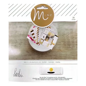 Minc Paper Pad / 24 Hojas de Papel para Foil