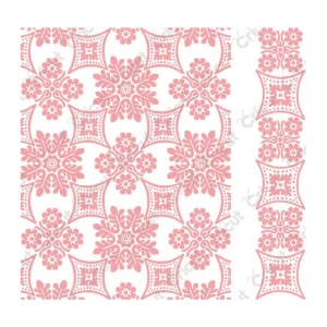 Foulard Cuttlebug / Folder de Grabado de Adornos de Flores