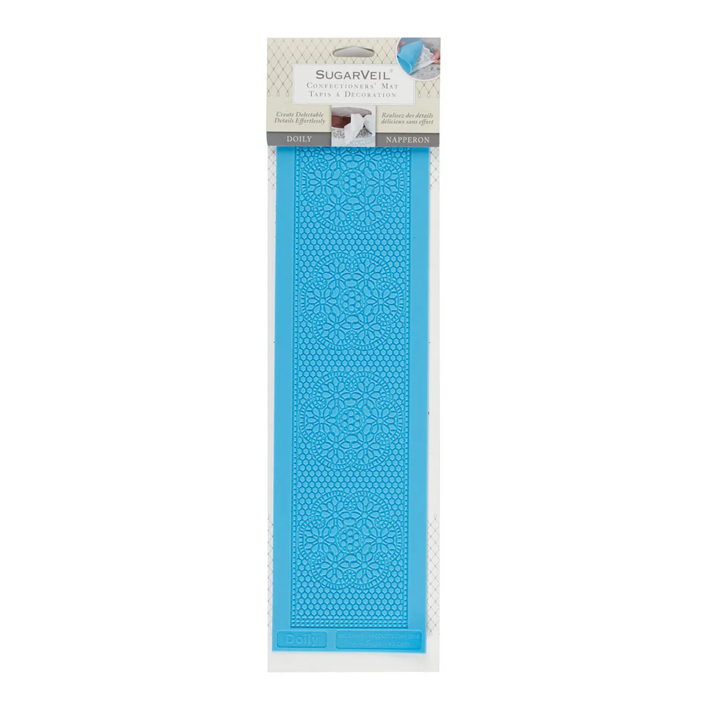 Doily Confectioner's Mat / Plantillas Pastas de Azúcar Flores Serie