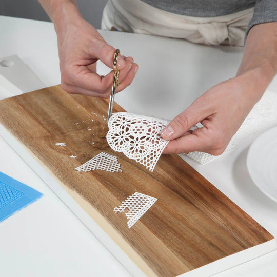 Doily Confectioner's Mat / Plantillas Pastas de Azúcar Flores Serie - Imagen 4