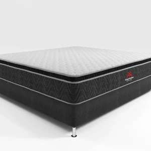 Combo para Habitación Vasco, Incluye Base Cama Presidencial, Colchón y Protector