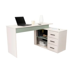 Escritorio en L Up, Carpi y Agave, cuenta con un amplio especio de trabajo