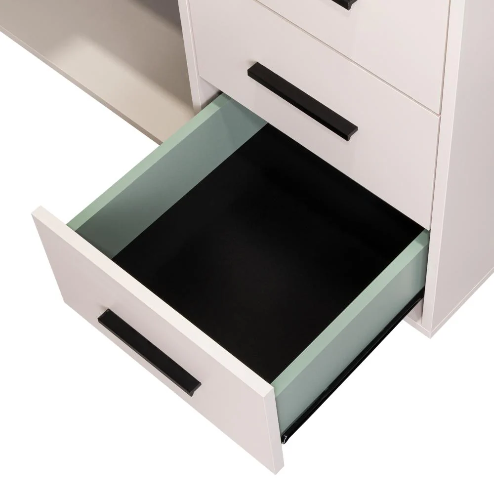 Escritorio en L Up, Carpi y Agave, cuenta con un amplio especio de trabajo - Imagen 9