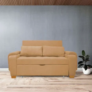 Sofa Cama Multifuncional Stauffer Camel Mas Cojines