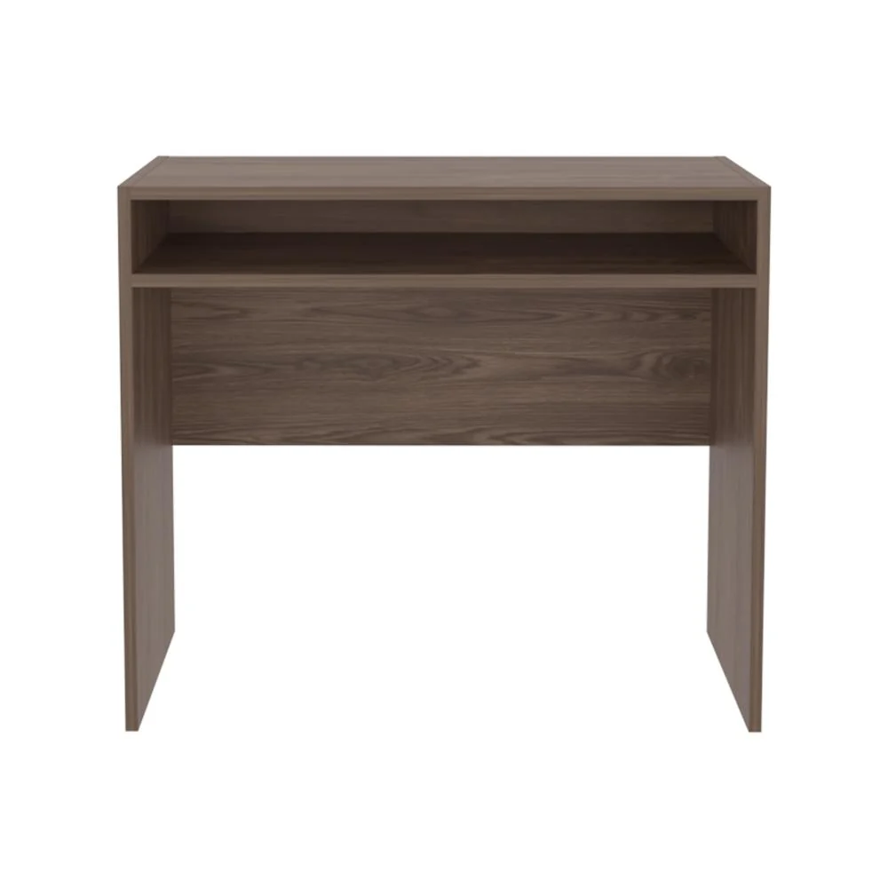 Escritorio Estelar, Chocolate, cuenta con un entrepaño - Imagen 5