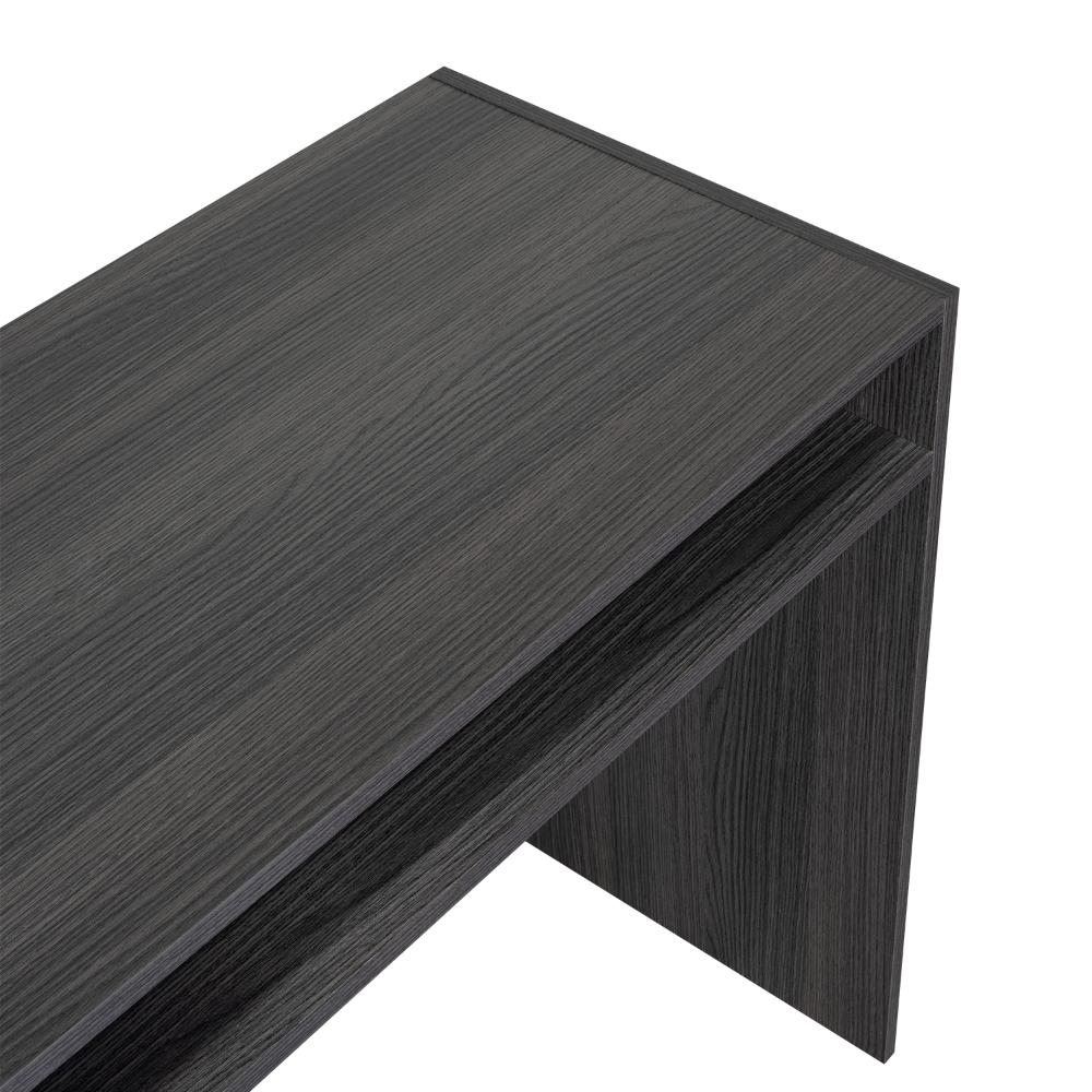 Escritorio Estelar, Roble Gris, Cuenta con un entrepaño - Imagen 6