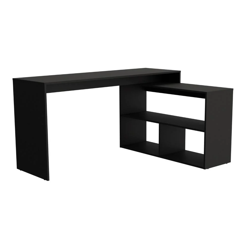 Escritorio Axis Eco, Wengue, con amplio espacio de trabajo - Imagen 4