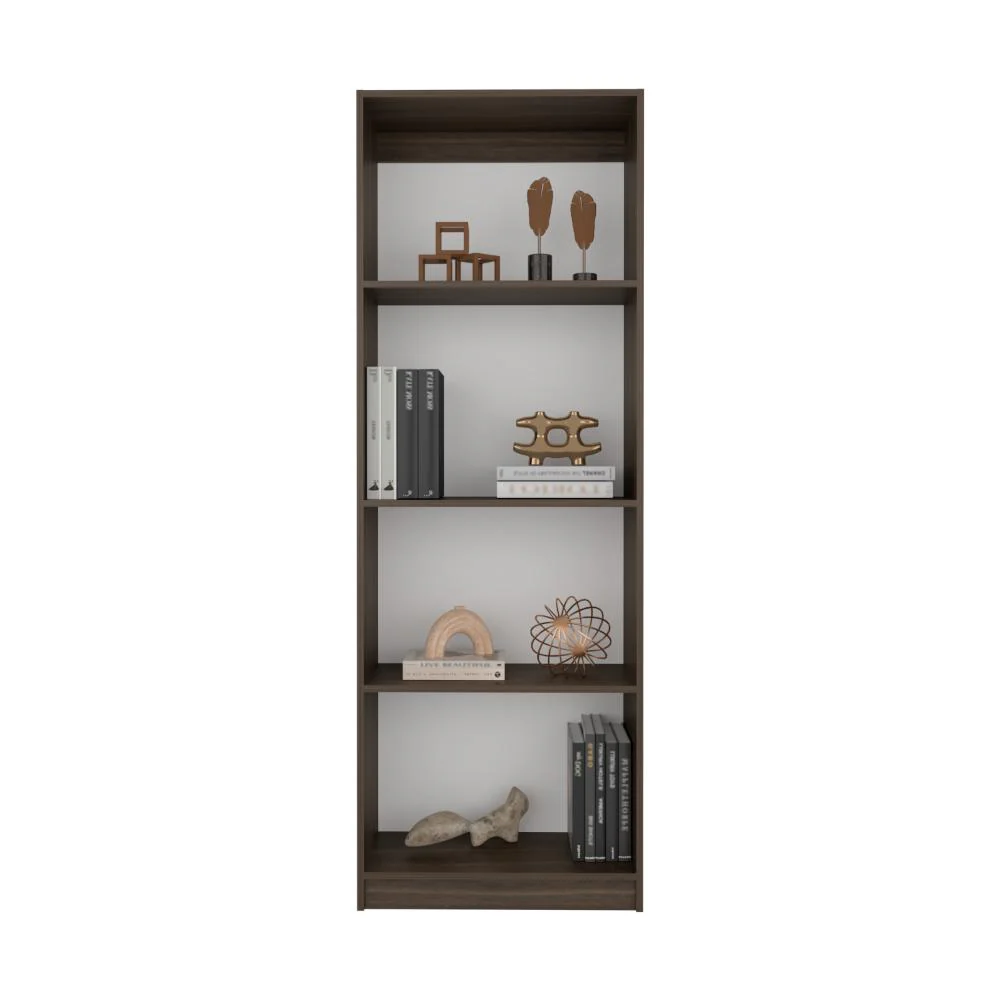 Biblioteca Home, Milan y Blanco Duqueza, con Cuatro Entrepaños - Imagen 2