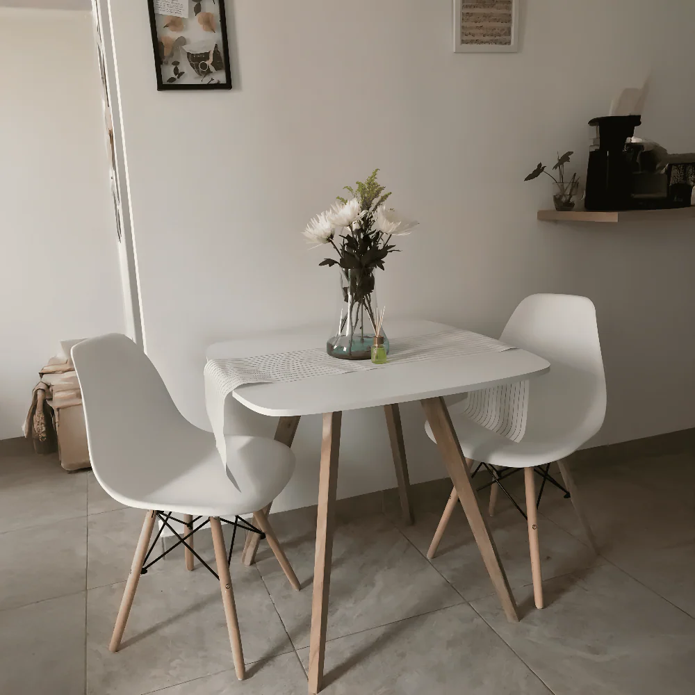 Comedor Nórdico Cuadrado 80 - Imagen 6