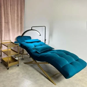 Camilla Para Lashista 160x60x70 Azul