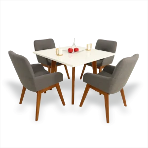 Juego de Comedor Feel 4 Puestos