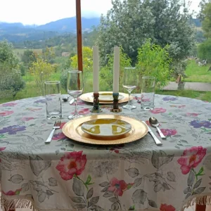 Mantel Primavera Redondo de 140 cm