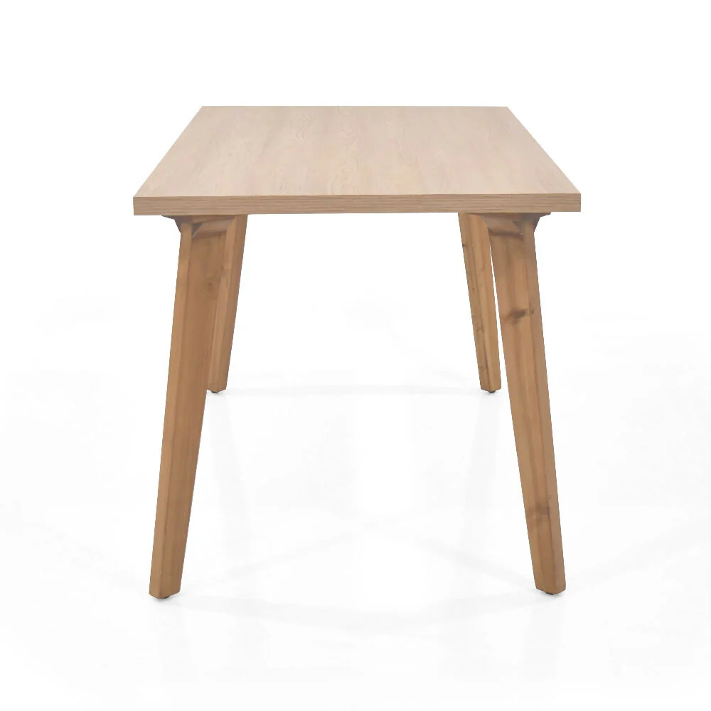 Mesa de Comedor 6 Puestos Lugo Matiz Oasis 138x80x76 Matiz Caoba - Imagen 3