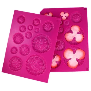 3D Floral Basics Shaping Mold / Moldes para formar flores en 3D