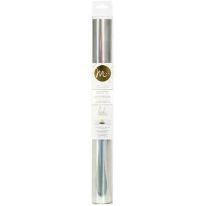Minc Holographic Silver Reactive Foil / Rollo de Papel Metalizado Holográfico