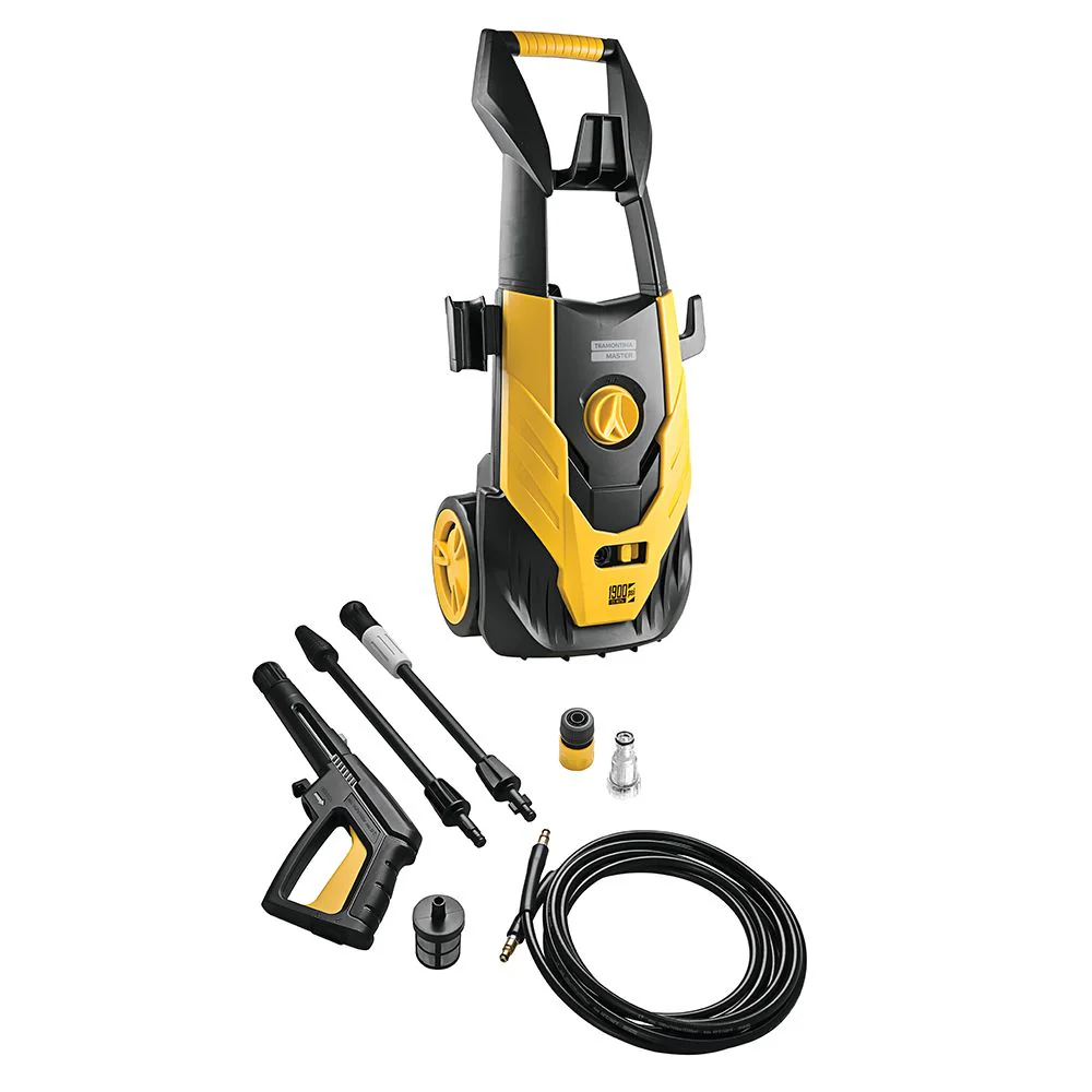 Hidrolavadora a Presión 1800w, Amarillo y Negro - Imagen 2