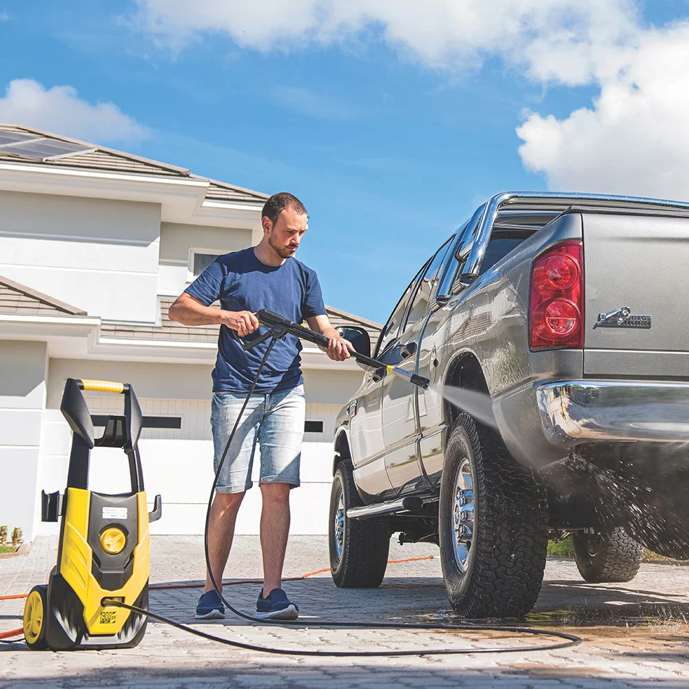 Hidrolavadora a Presión 1800w, Amarillo y Negro - Imagen 7