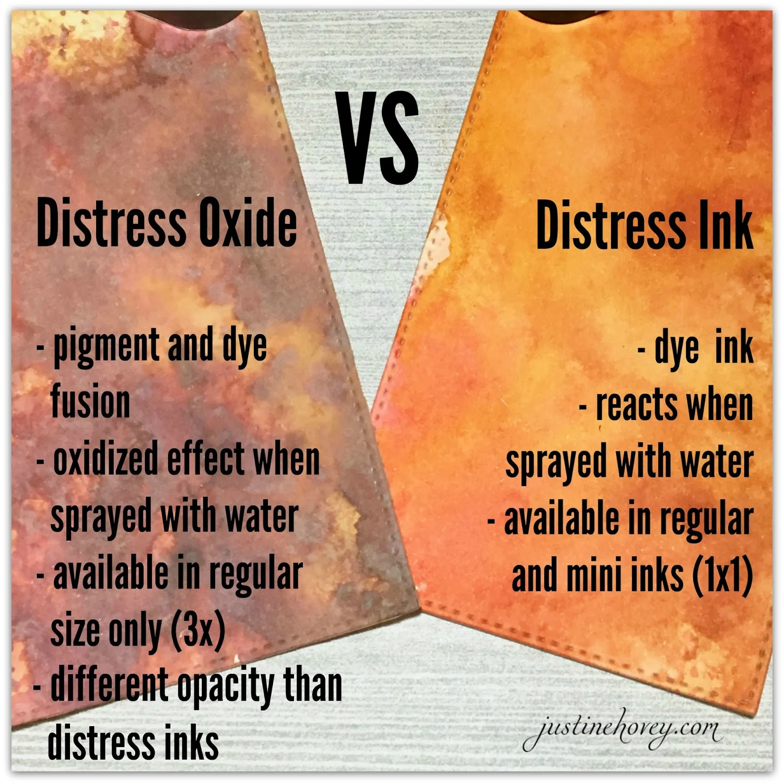 Tim Holtz Distress Oxide Picked Raspberry / Cojin de Tinta Efecto Oxidado Frambuesa - Imagen 6