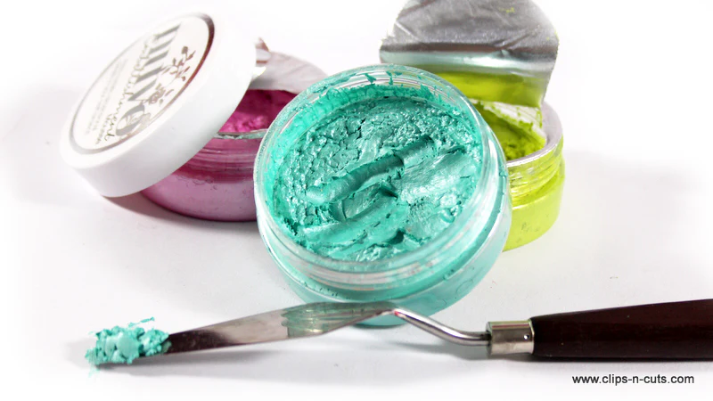 Embellishment Mousse Peony Pink / Mousse Texturizador Rosa Metálico - Imagen 4