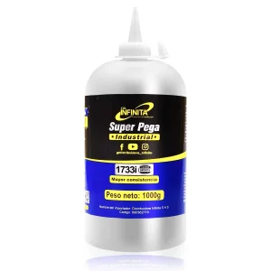 Pegante Instantaneo Super Pega Infinita industrial 1000g