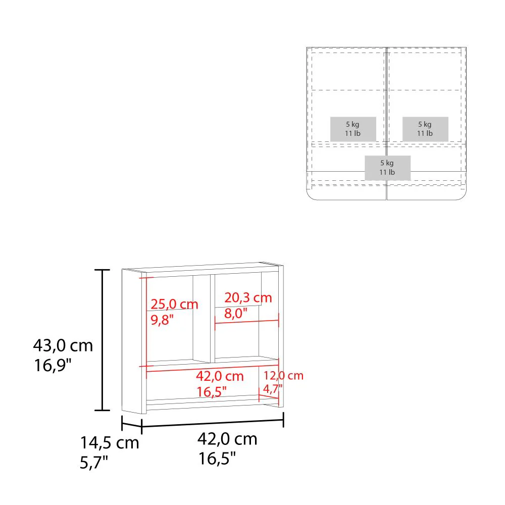 Gabinete de Baño Alondra, Kronos Blanco, con Dos Puerta Batibles y Dos Espejos ZF - Imagen 7