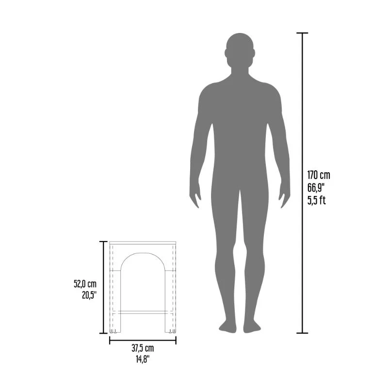 Mesa Auxiliar Aira, Capri y Fresno Europeo, diseño Varguandista - Imagen 8