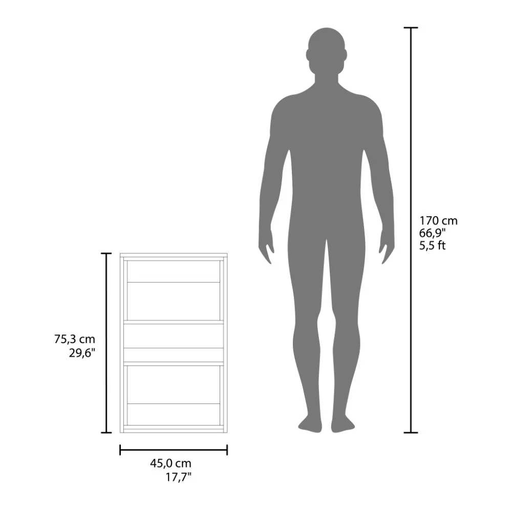 Gabinete de Baño Sensei Eco, Blanco Duqueza y Fresno Europeo, con superficies para ubicar objetos - Imagen 7