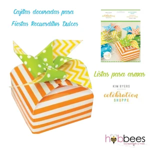 Favor Box Kit Hip! Hip! Hooray! 40 pc / Set de Cajitas de Recuerdo para Fiestas