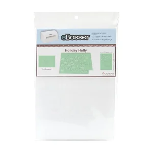 Plus Holiday Holly Embossing Folder / Folder de Grabado de Holiday