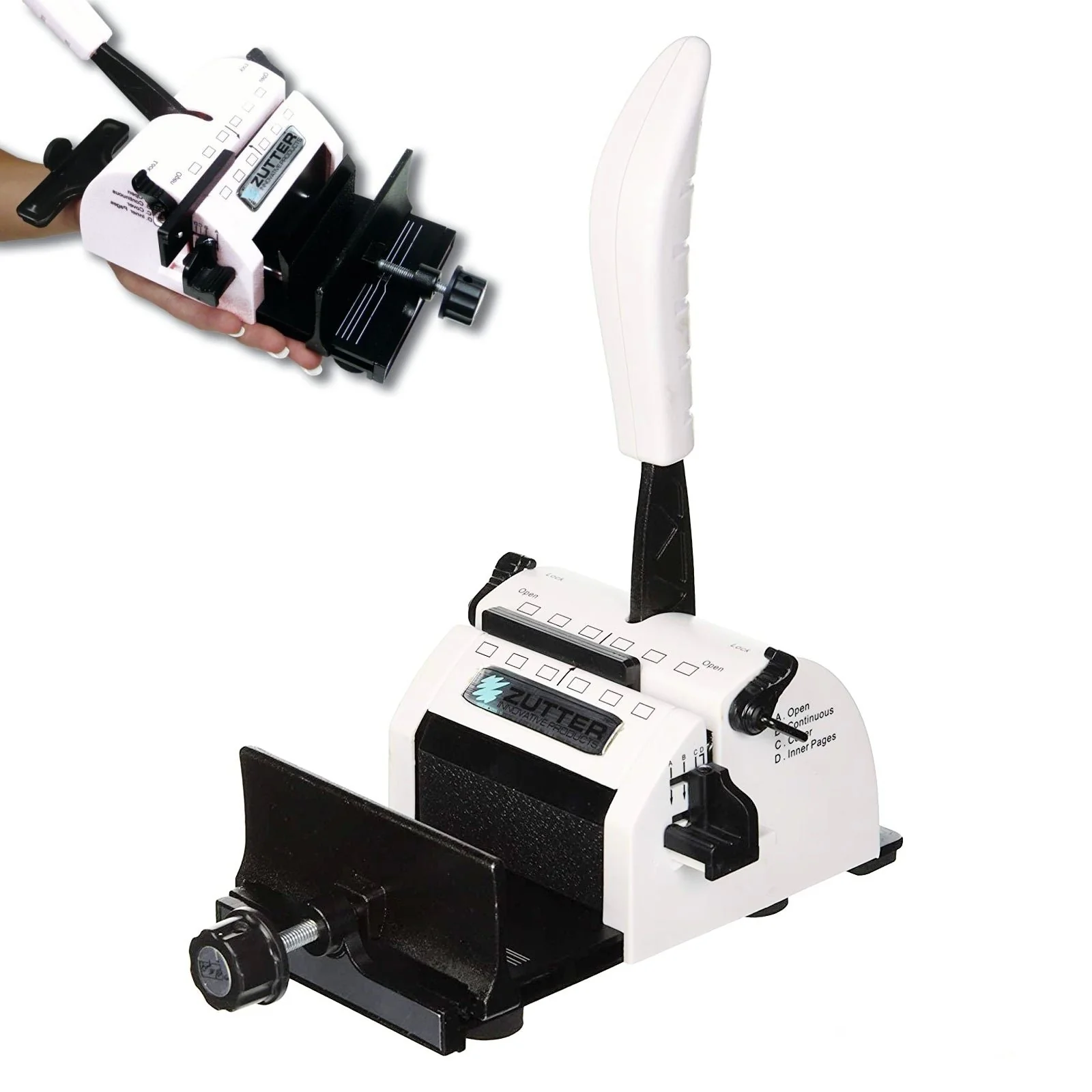 Bind-It-All Machine V2 White / Engargoladora Mini Blanca - Imagen 3