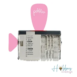 Special Delivery Girl Roller Date Stamp / Sello Fechador Frases de Niña