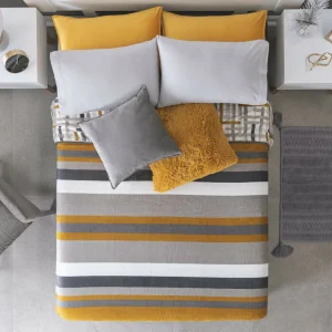 Cobertor Nórdico Doble Faz Praga para cama Queen y King, 240x220 cm