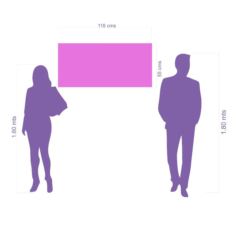 Lienzo Cuadro La Ciudad de la Luz 118x55Cm - Imagen 5