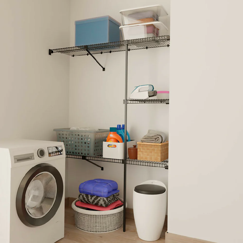 Classic closet plastificado negro - Imagen 2