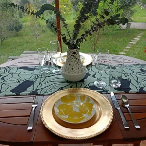 Camino de Mesa Botánico 150x35 cm