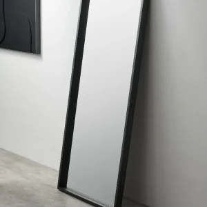 Espejo Andorra - Negro - 65 x 150 cm.