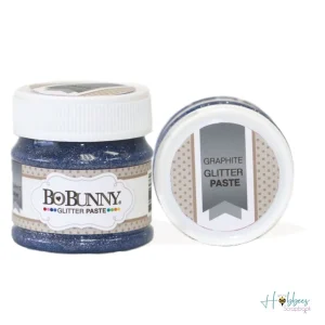 Graphite Glitter Paste / Pasta Brillante Azul y Plateado