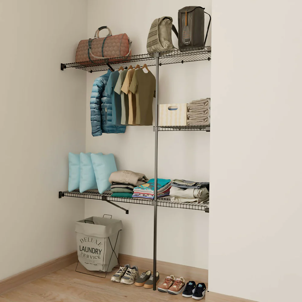 Classic closet plastificado negro - Imagen 3