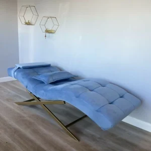 Camilla Para Lashista 160x60x70 Cielo