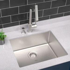 Lavaplatos Design 50x40, Acero Inoxidable