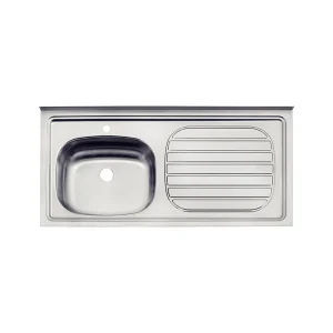 Lavaplatos Filo 40 Acero Inoxidable Cubeta Izquierda