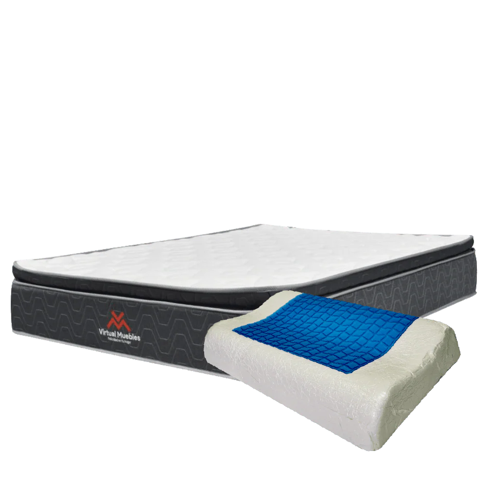 Combo para Habitación Verona, Incluye Colchón de 28 cm y Almohada