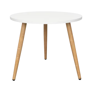 Mesa Auxiliar Toledo, Blanco, estilo nordico