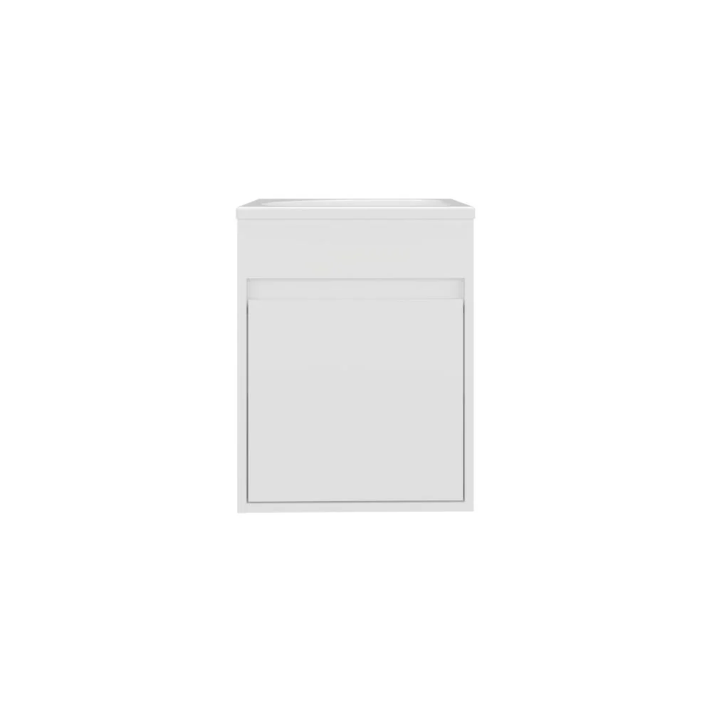 Mueble Para Lavamanos Furman, Blanco Duqueza, Incluye Lavamanos Plastiglas Floresta 40 ZF - Imagen 6