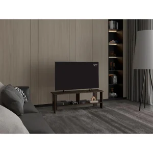 Mesa Para Tv Navi, Caoba, Para Televisor Hasta 55 Pulgadas