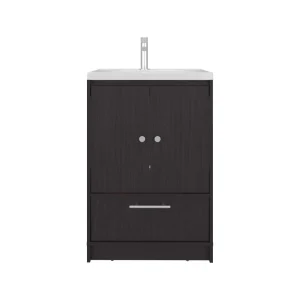 Mueble Para Lavamanos Madison, Wengue, Incluye Lavamanos Praia 60 ZF