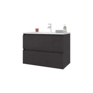Mueble Para Lavamanos Opalo, Wengue, Incluye Lavamanos Praia 80 ZF