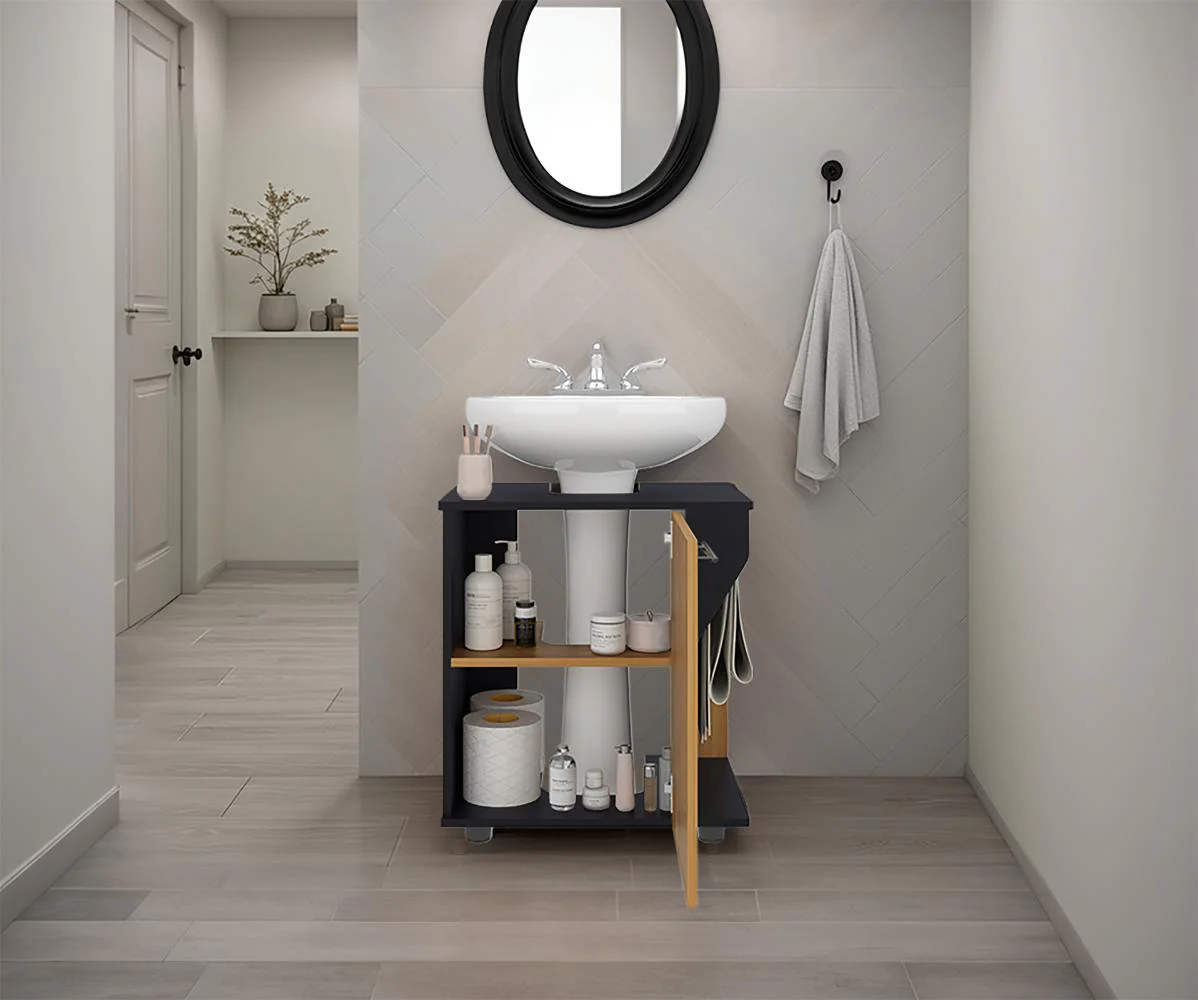 Mueble Para Lavamanos Pili, Wengue, No incluye Lavamanos - Imagen 5