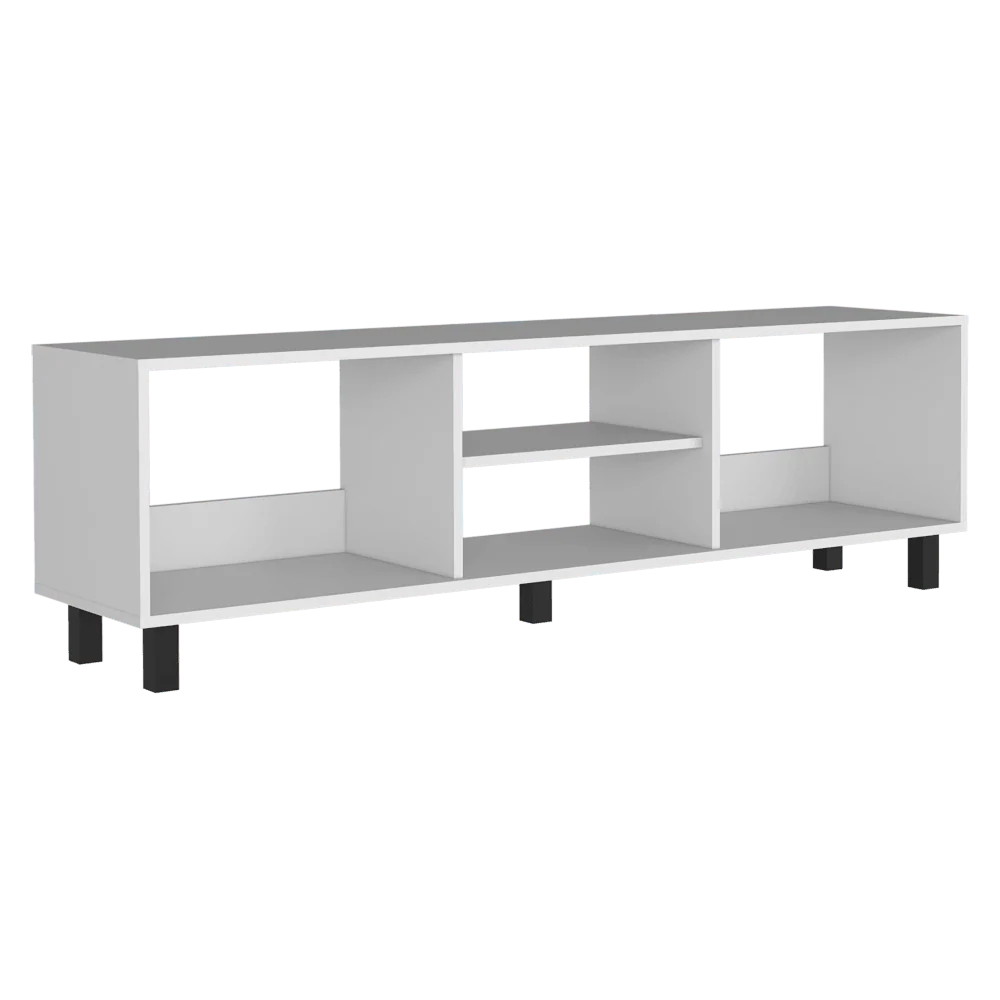 Mesa Para Tv Tunez, Blanco Duqueza, Para Televisor Hasta 70 Pulgadas - Imagen 6